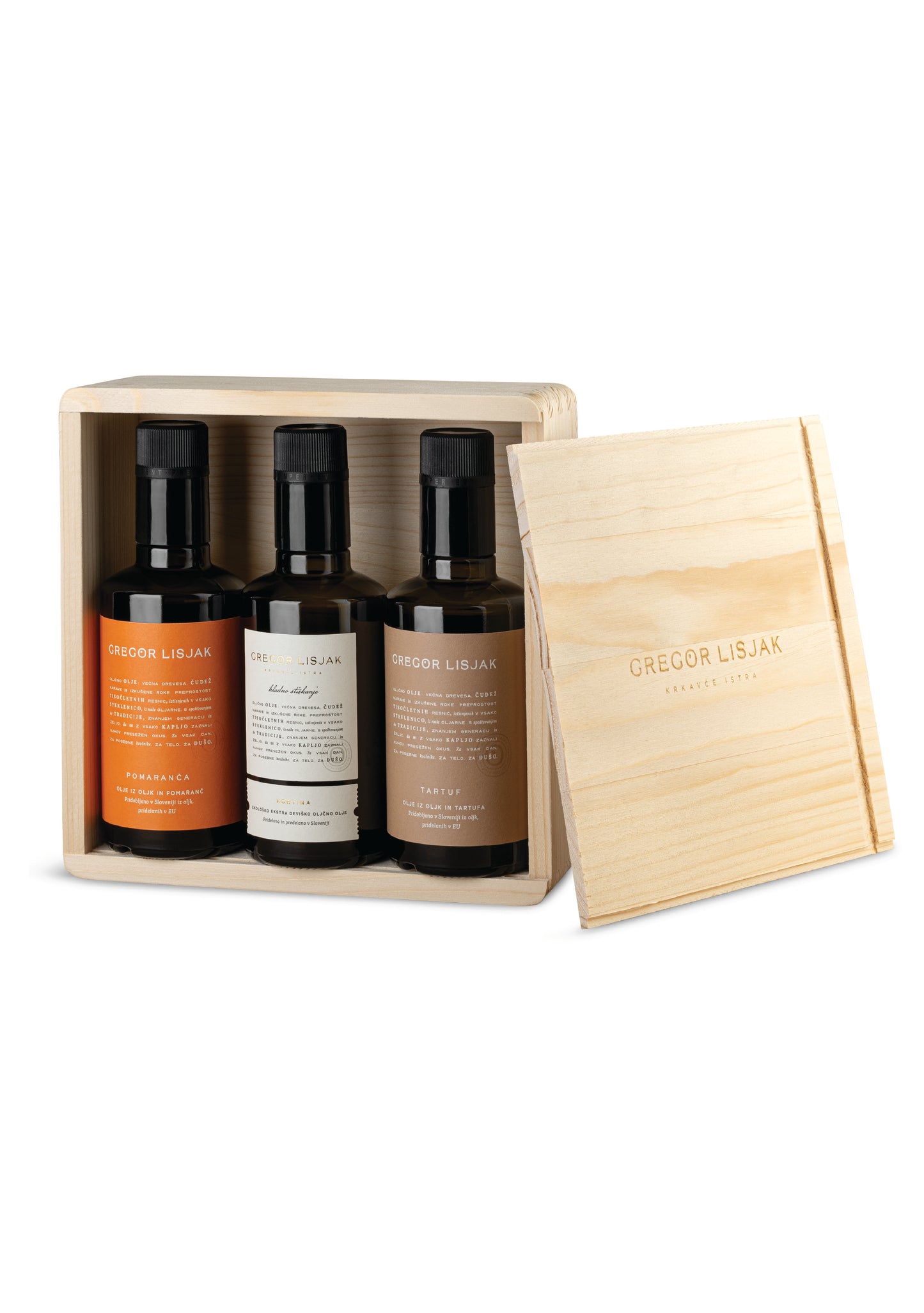 GIFT BOX 3X250ml - Selekcija, Kortina, Istrska belica